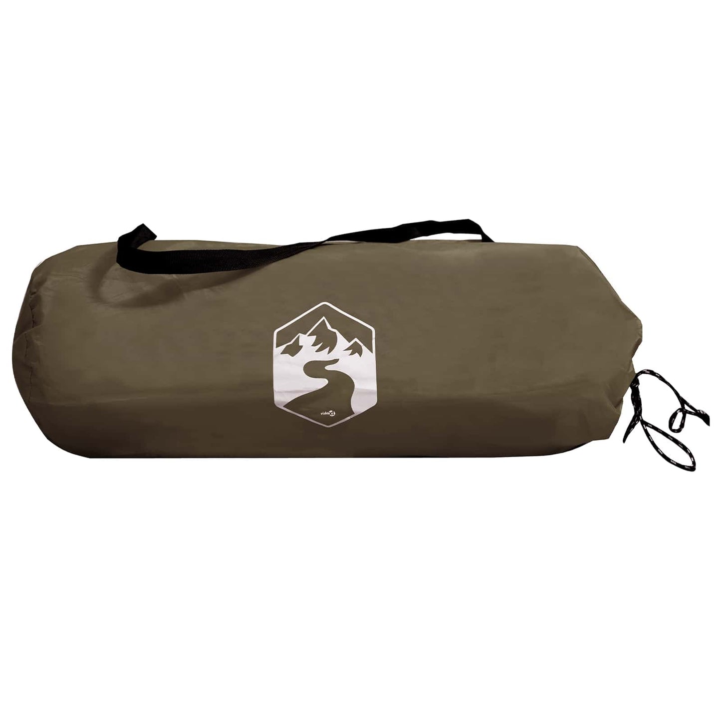 Backpacking Tent 2-Person Brown and Grey