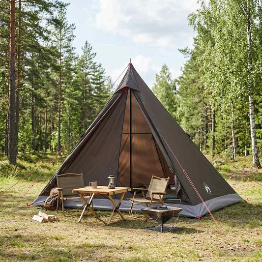Backpacking Tent 2-Person Brown and Grey