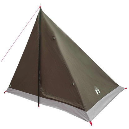 Backpacking Tent 2-Person Brown and Grey