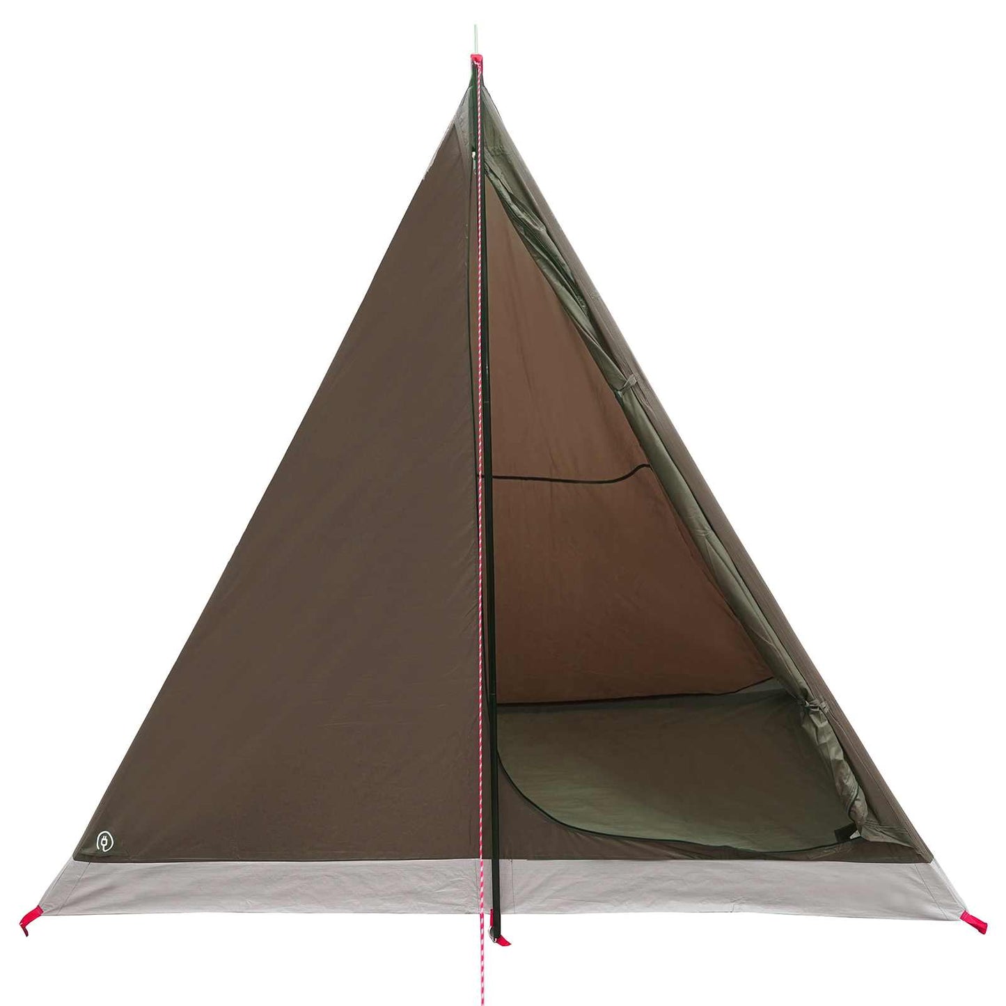 Backpacking Tent 2-Person Brown and Grey