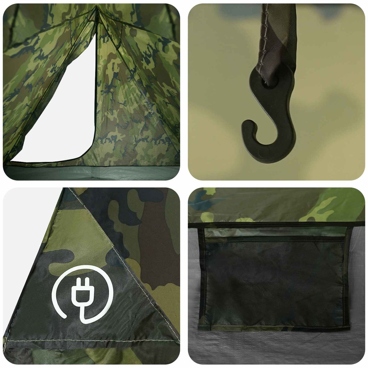 Backpacking Tent 2-Person Camouflage