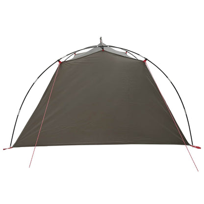Tunnel Tent 4-Person Brown and Grey