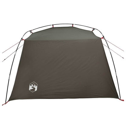 Tunnel Tent 4-Person Brown and Grey