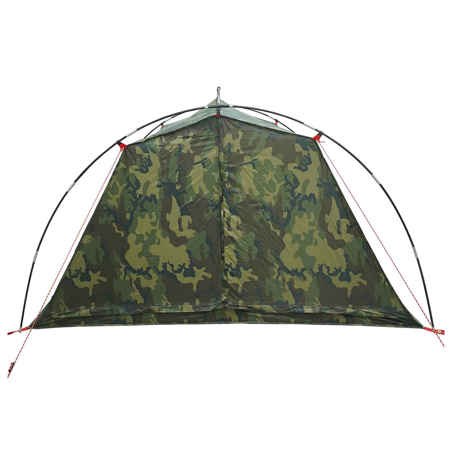 Tunnel Tent 4-Person Camouflage 185T Polyester with PU Coating