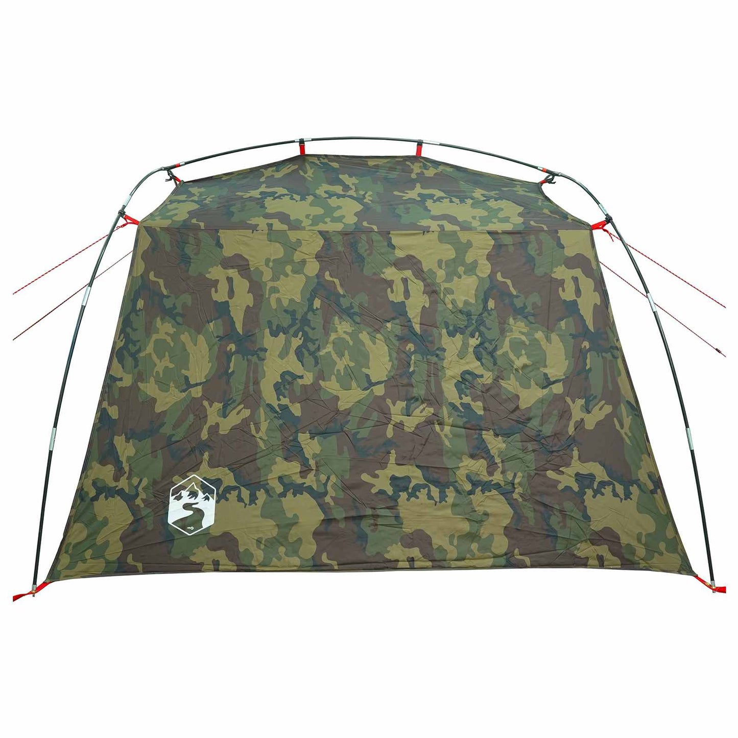 Tunnel Tent 4-Person Camouflage 185T Polyester with PU Coating