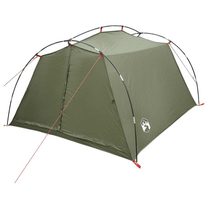 Tunnel Tent 2-Person Olive Green 185T Polyester with PU Coating