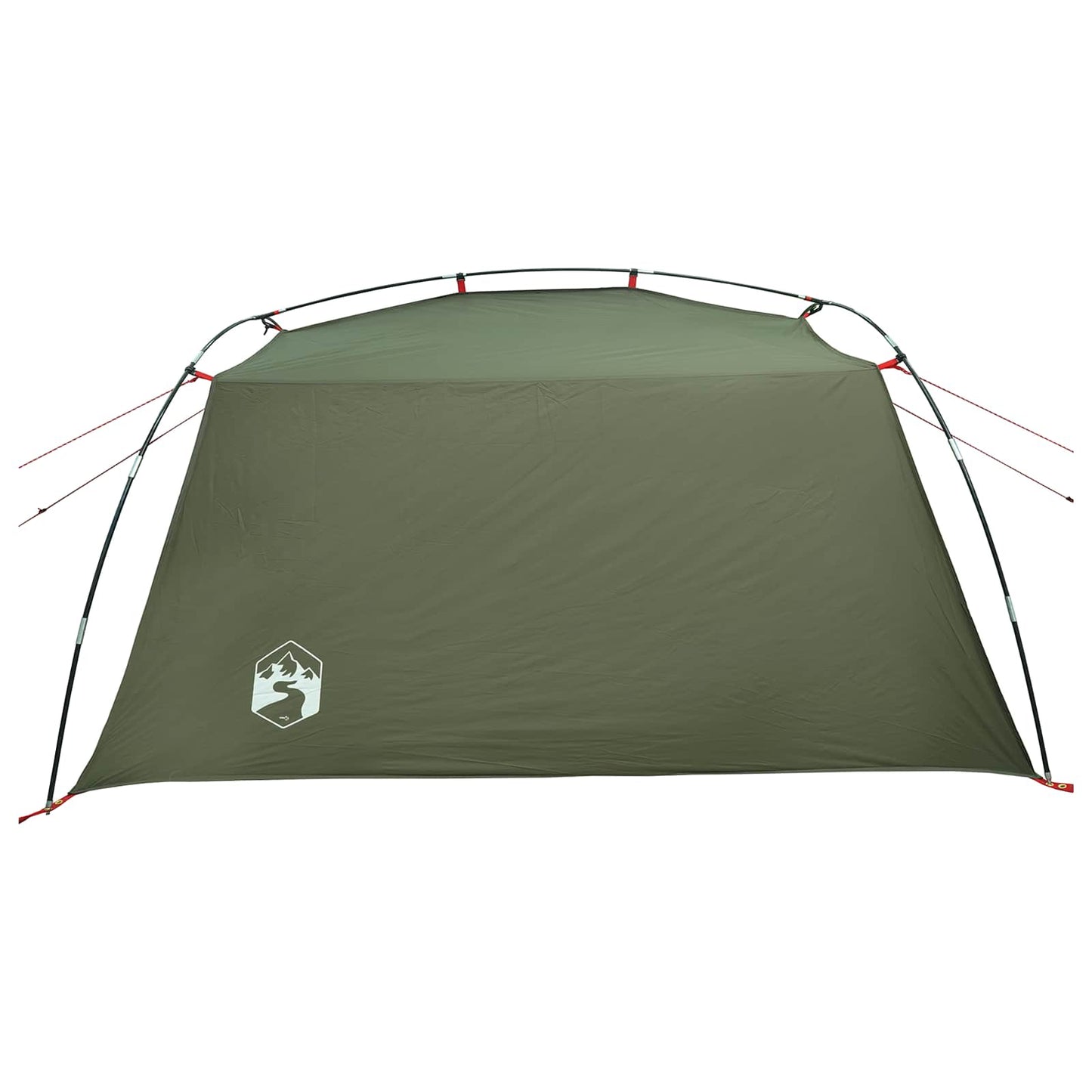 Tunnel Tent 2-Person Olive Green 185T Polyester with PU Coating