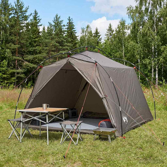 Tunnel Tent 2-Person Brown and Grey