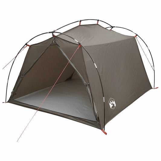 Tunnel Tent 2-Person Brown and Grey