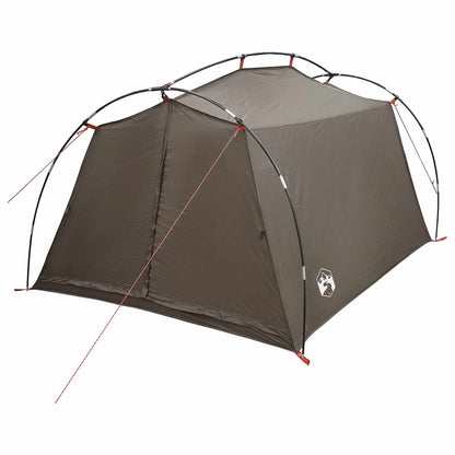 Tunnel Tent 2-Person Brown and Grey