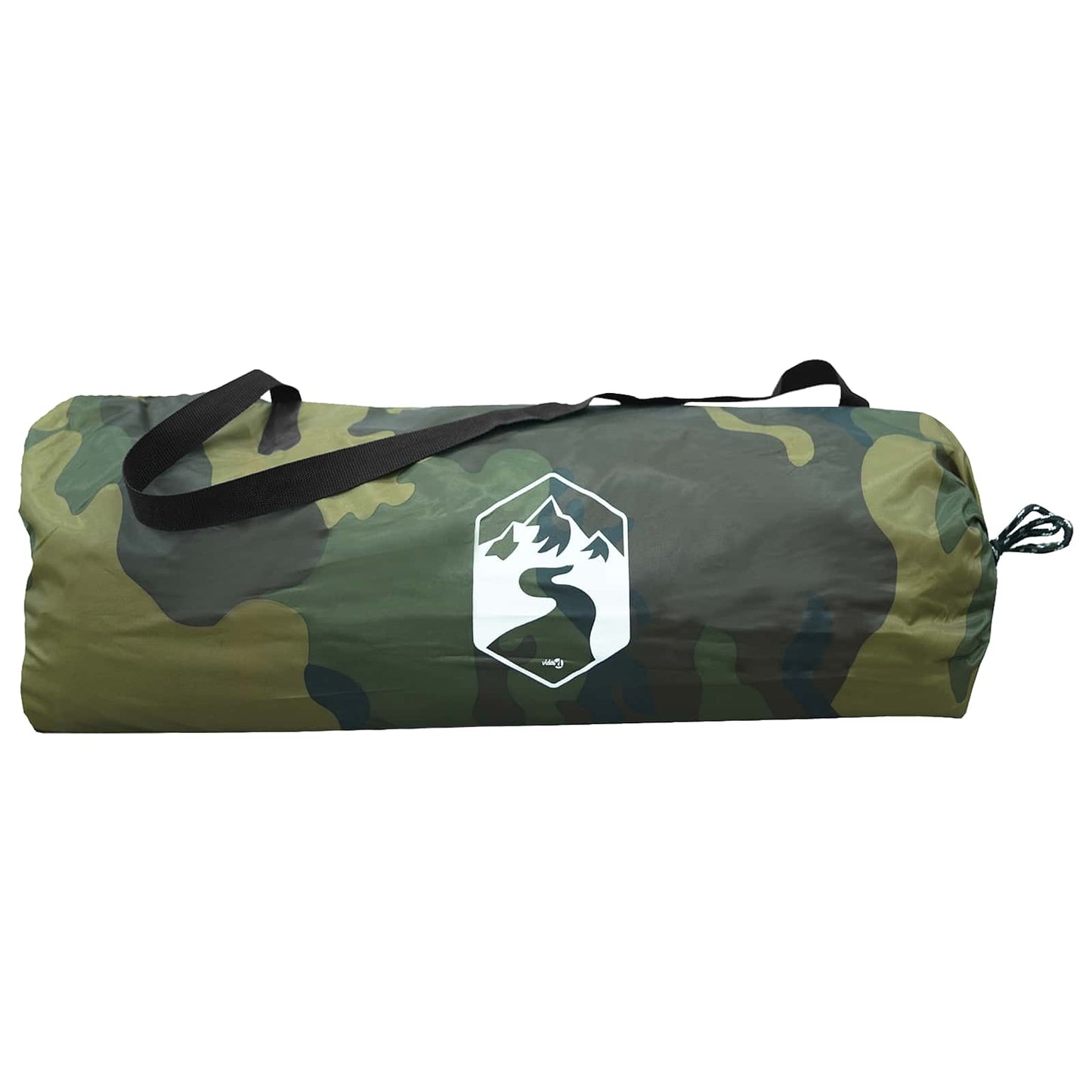 Tunnel Tent 2-Person Camouflage 185T Polyester with PU Coating