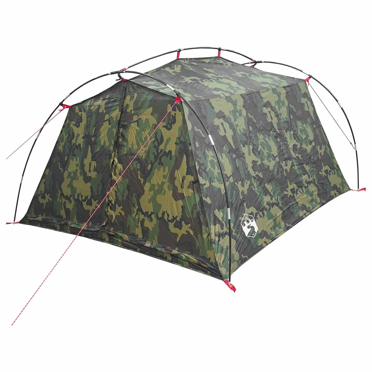 Tunnel Tent 2-Person Camouflage 185T Polyester with PU Coating