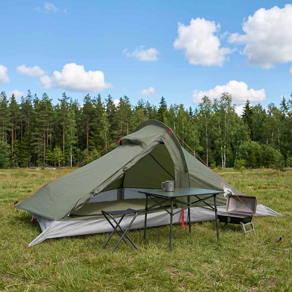 Backpacking Tent 4-Person Olive Green