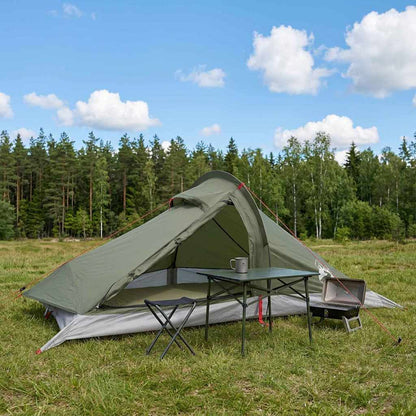 Backpacking Tent 4-Person Olive Green