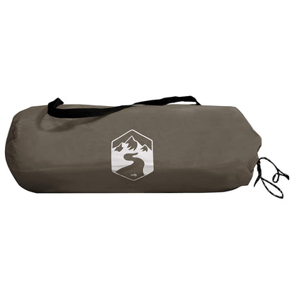 Backpacking Tent 4-Person Brown and Grey