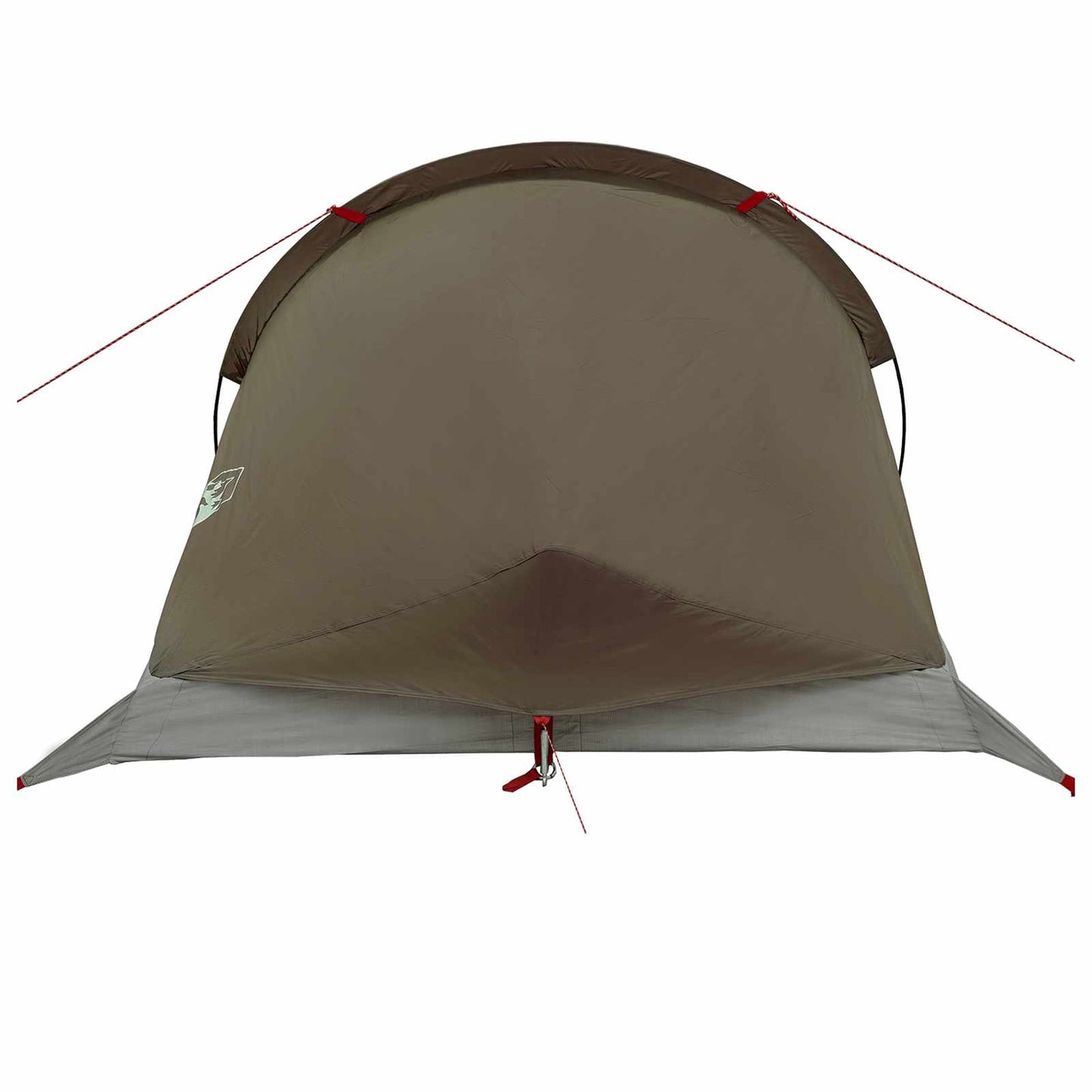 Backpacking Tent 4-Person Brown and Grey