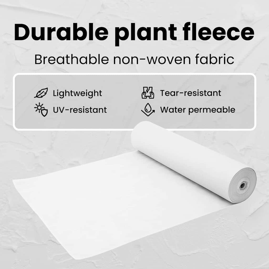 Frost Protection Plant Fleece White 100 x 1.6 m