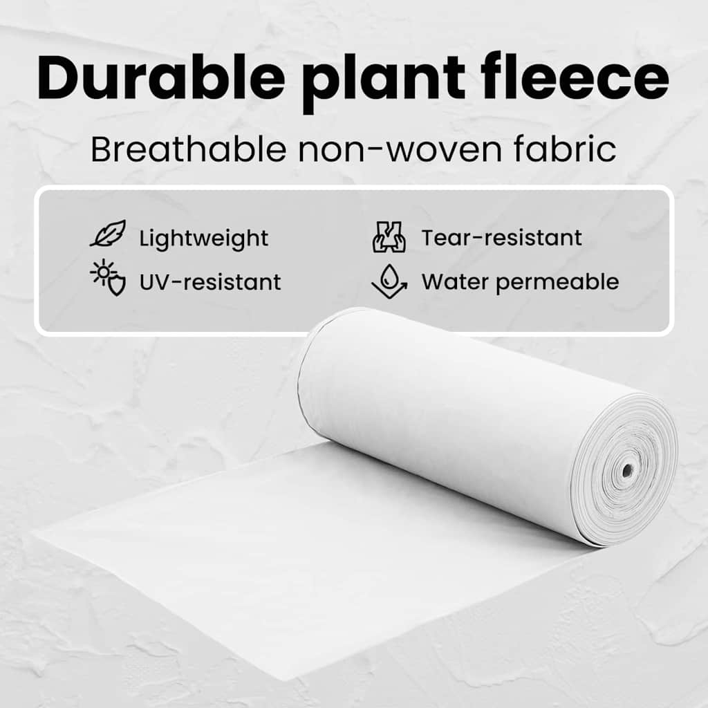 Frost Protection Plant Fleece White 50 x 3.2 m Non-woven Fabric