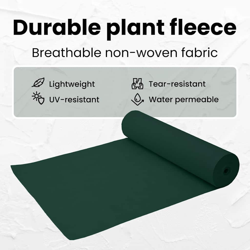 Frost Protection Plant Fleece Green 20 x 1.6 m Non-woven Fabric