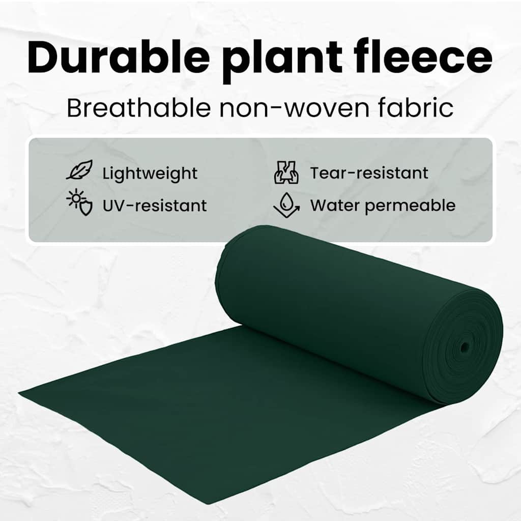 Frost Protection Plant Fleece Green 20 x 3.2 m Non-woven Fabric