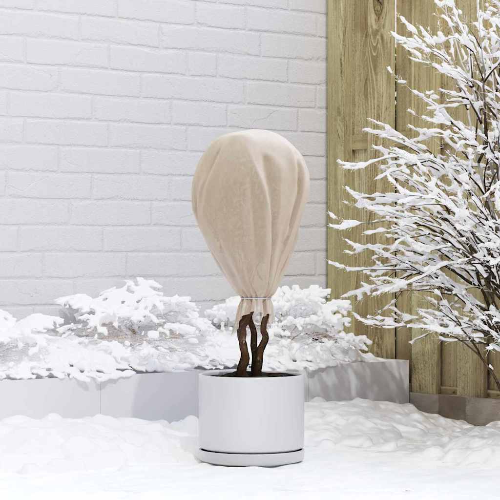 Frost Protection Plant Fleece Beige 20 x 1.6 m Non-woven Fabric