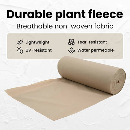 Frost Protection Plant Fleece Beige 100 x 3.2 m