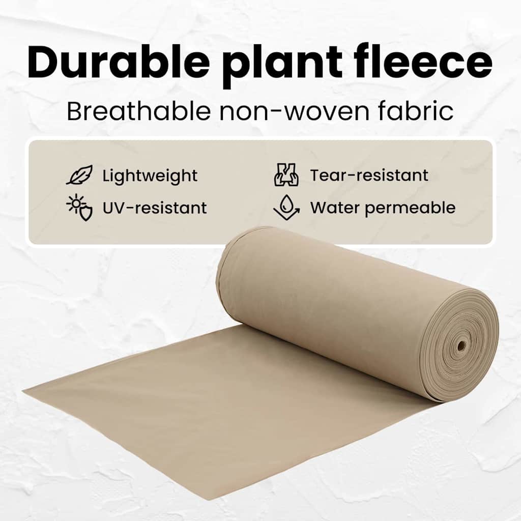Frost Protection Plant Fleece Beige 20 x 3.2 m Non-woven Fabric