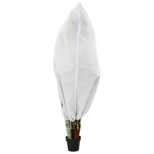 Frost Protection Plant Fleece Covers 5 pcs White 1.55 x 1 m