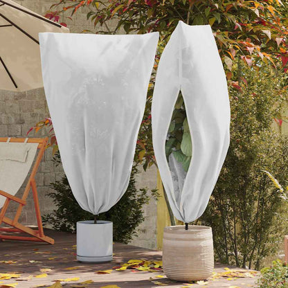 Frost Protection Plant Fleece Covers 5 pcs White 1.8 x 1.2 m