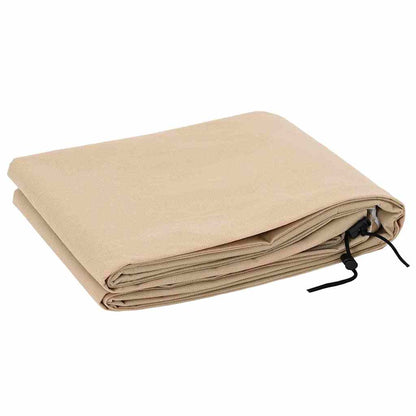 Frost Protection Plant Fleece Covers 5 pcs Beige 1.55 x 1 m