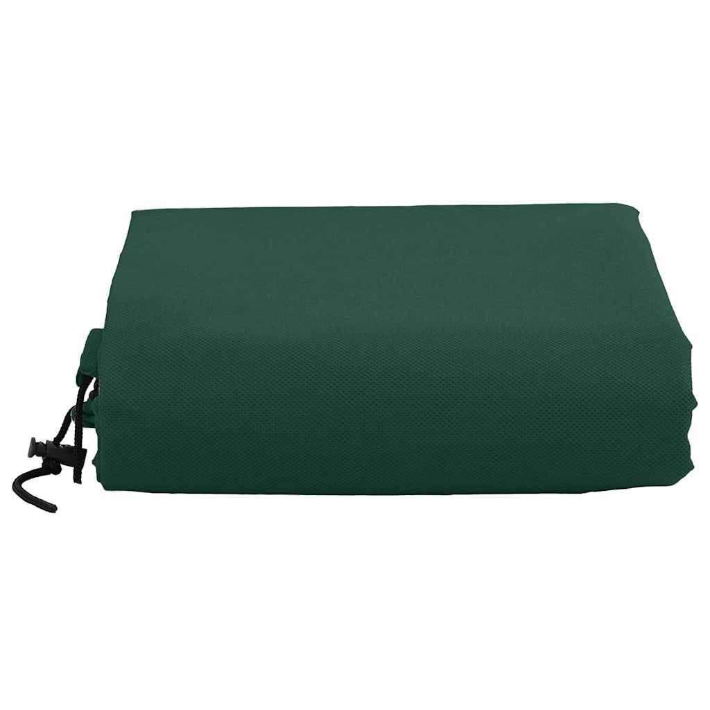 Frost Protection Plant Fleece Covers 5 pcs Green 1.55 x 1.55 m