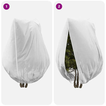 Frost Protection Plant Fleece Covers White 3.5 x 2.5 m