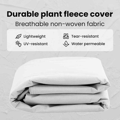 Frost Protection Plant Fleece Covers 3 pcs White 2 x 2.36 m