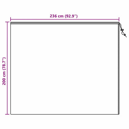 Frost Protection Plant Fleece Covers 3 pcs White 2 x 2.36 m