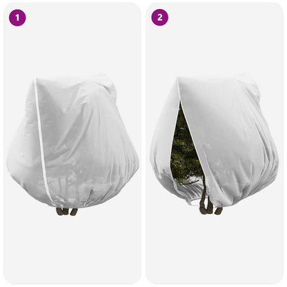 Frost Protection Plant Fleece Covers 3 pcs White 2.5 x 3.14 m