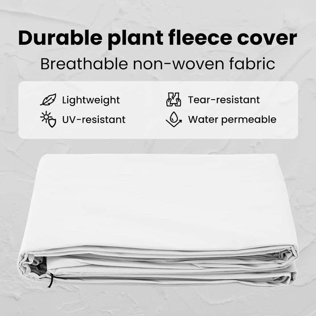 Frost Protection Plant Fleece Covers 3 pcs White 3.5 x 3.93 m