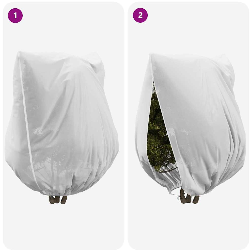 Frost Protection Plant Fleece Covers 3 pcs White 3.5 x 3.93 m