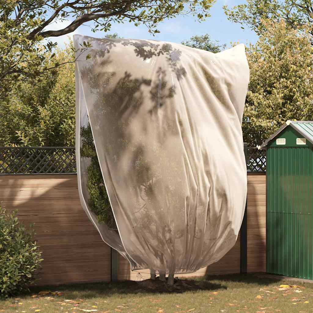 Frost Protection Plant Fleece Covers 3 pcs Beige 3.5 x 2.5 m