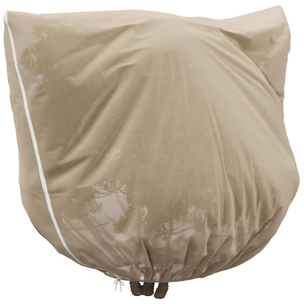Frost Protection Plant Fleece Covers 3 pcs Beige 2 x 2.36 m