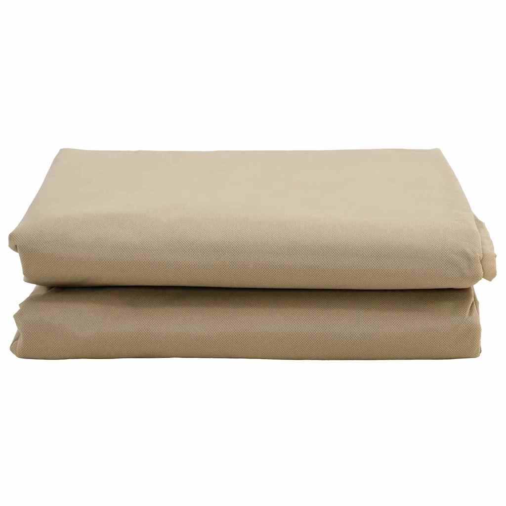 Frost Protection Plant Fleece Covers 3 pcs Beige 3 x 3.93 m