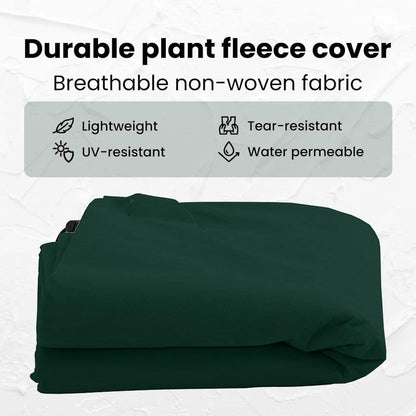 Frost Protection Plant Fleece Covers Green 2.4 x 2 m