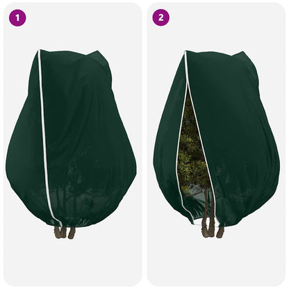 Frost Protection Plant Fleece Covers Green 2.4 x 2 m