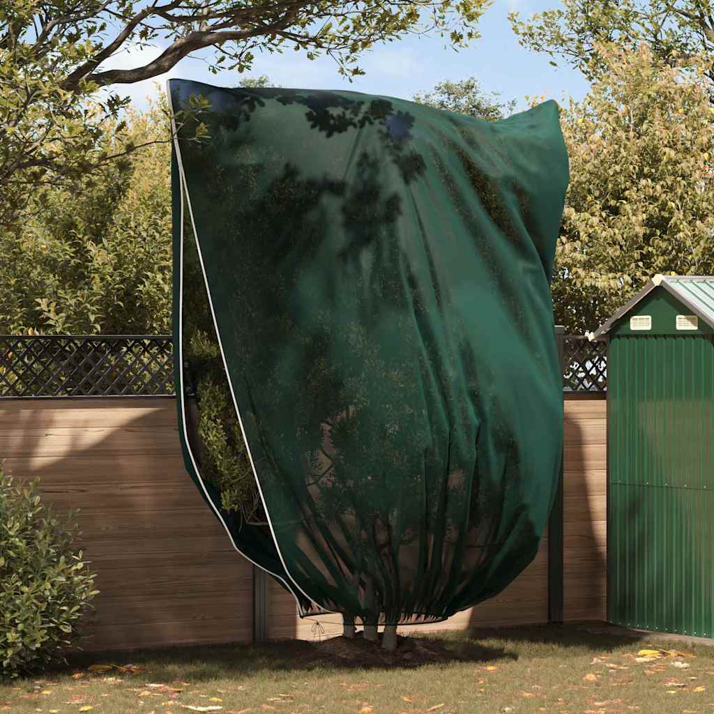 Frost Protection Plant Fleece Covers Green 3.5 x 2.5 m