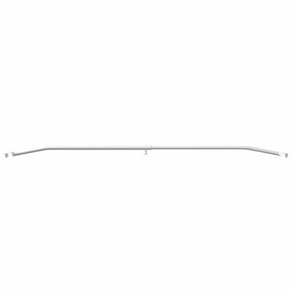 Tarpaulin Bracket for Trailers 2 pcs Silver 100-145 cm Aluminum