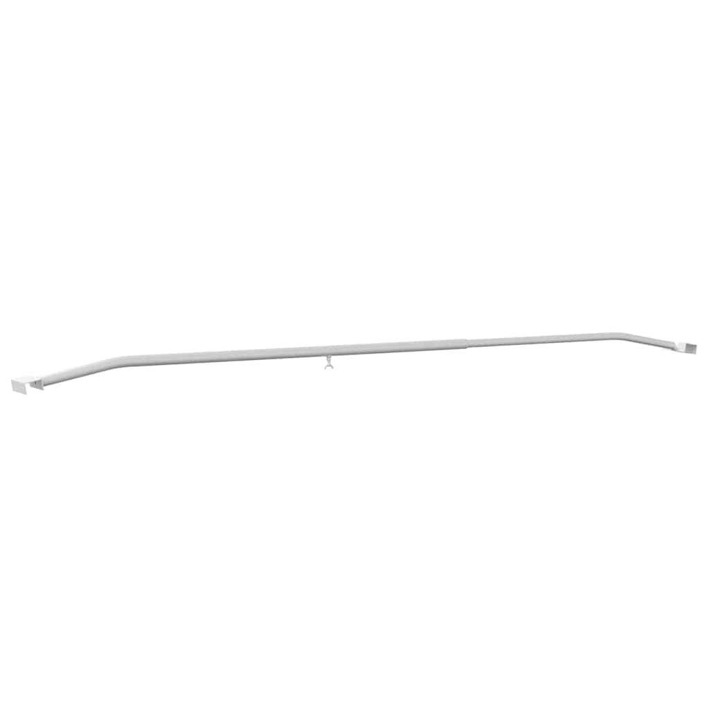 Tarpaulin Bracket for Trailers 3 pcs Silver 130-210 cm Aluminum