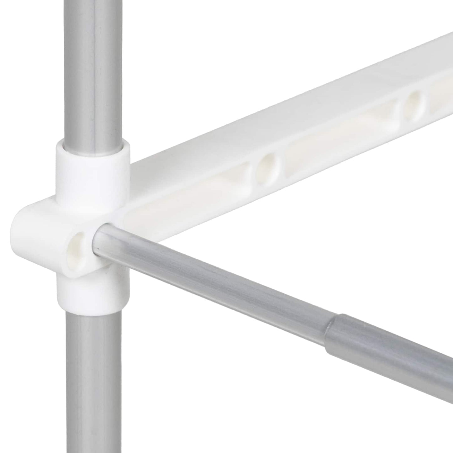 Washing Machine Shelf White 70 x 27 x 136 cm Aluminium