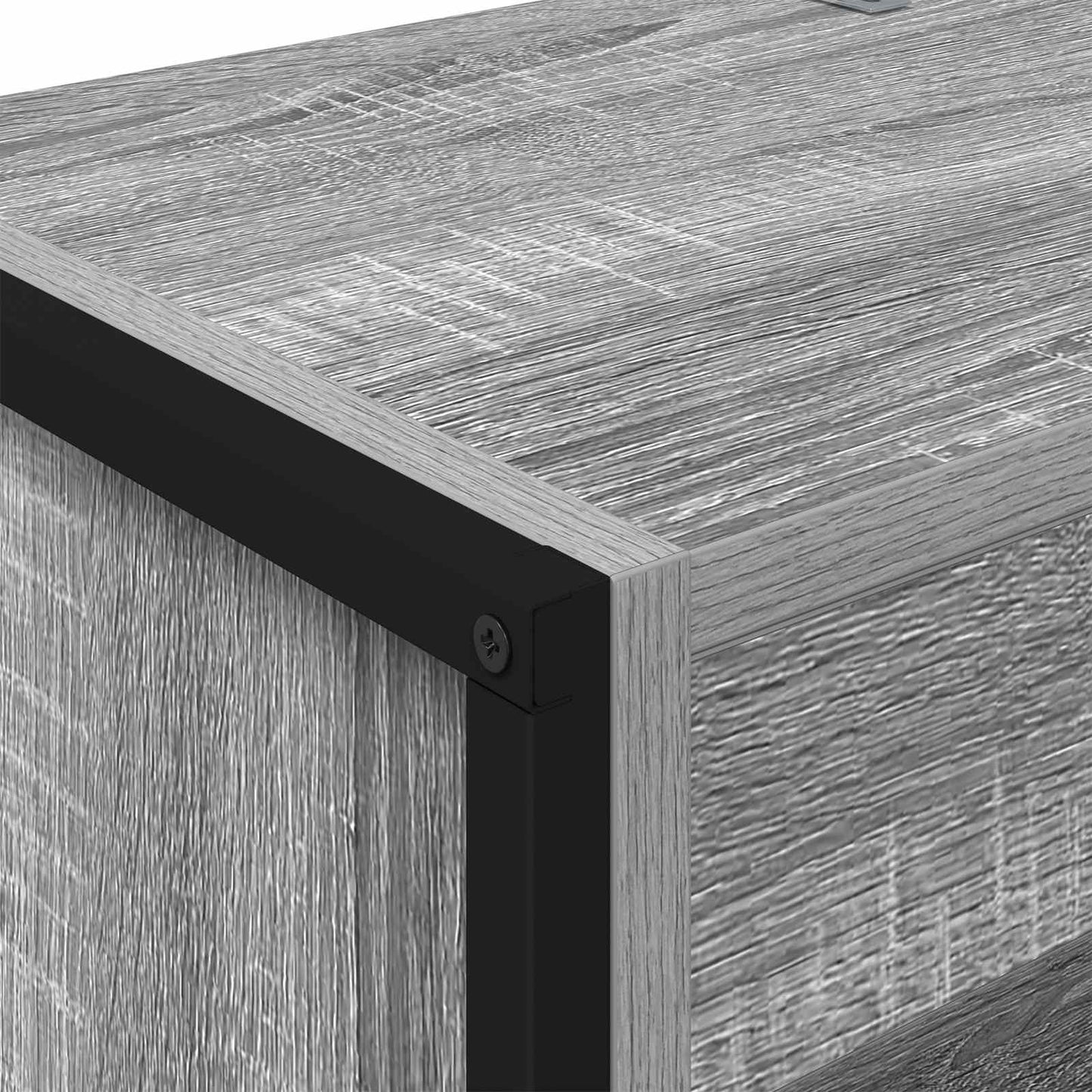 Book Cabinet 60 x 30 x 189.5 cm Engineered Wood Grey Sonoma