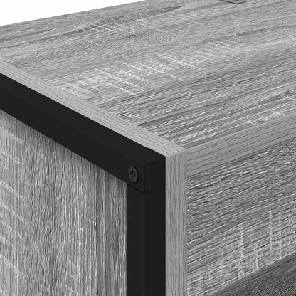 Book Cabinet 60 x 30 x 189.5 cm Engineered Wood Grey Sonoma