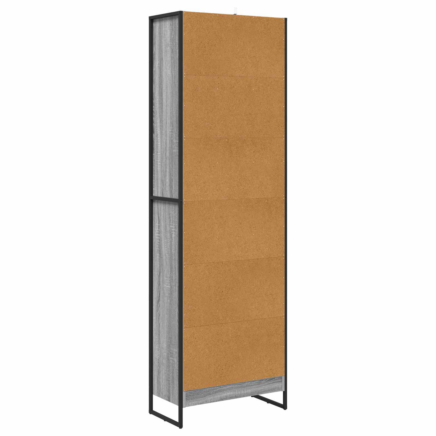 Book Cabinet 60 x 30 x 189.5 cm Engineered Wood Grey Sonoma