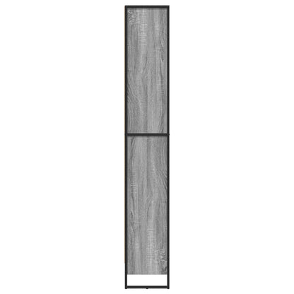 Book Cabinet 60 x 30 x 189.5 cm Engineered Wood Grey Sonoma